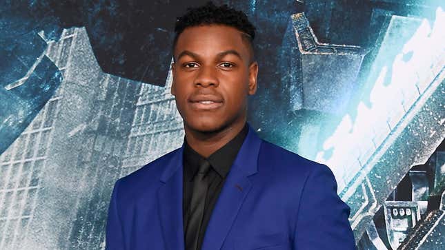 John Boyega attends Universal’s “Pacific Rim Uprising” premiere at TCL Chinese Theatre IMAX on March 21, 2018 in Hollywood, California.