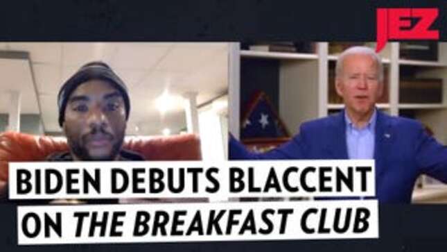 Biden Tries Out His Blaccent in Tired Effort to Be 'Down'