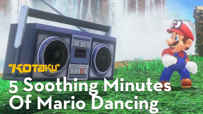 Here's 5 Soothing Minutes Of Mario Dancing