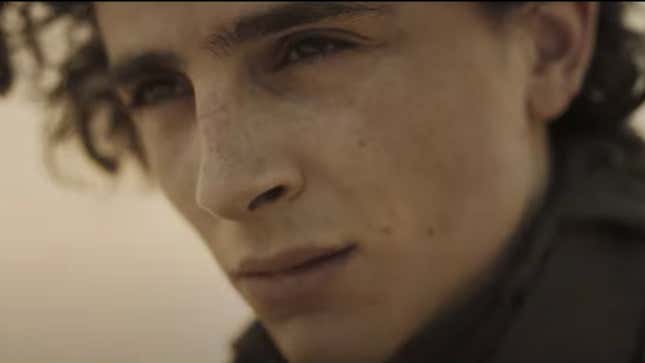 Image for article titled Ranking Timothee Chalamet's Many Brooding Faces in the New Dune Trailer