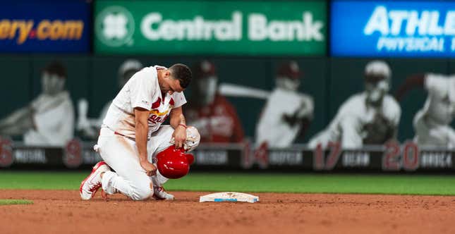 Jack Flaherty Gets Picked Off To End The Game, Soaks In His Failure On The Field