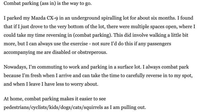 Image for article titled Here Are Your Parking Hacks