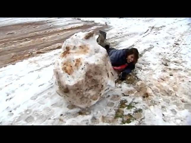Local News Segment On Sledding Leads To Multiple Crashes