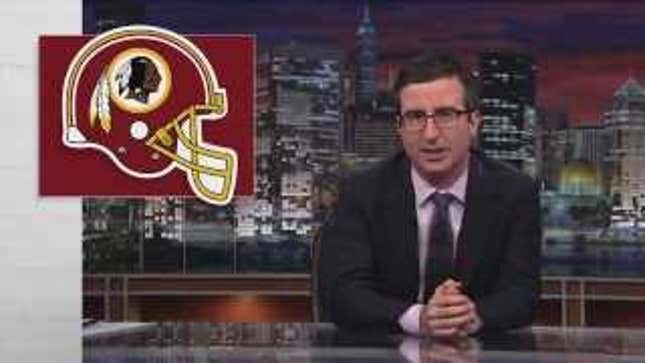 John Oliver Made His Own Anti-Redskins Commercial