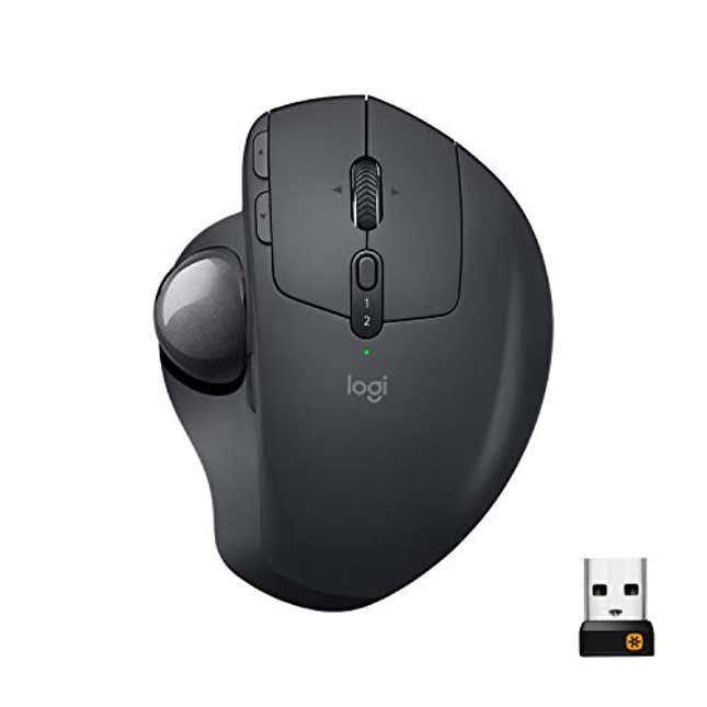 Image for article titled Achieve Ergonomic Efficiency with the Logitech MX Ergo Wireless Trackball Mouse With Free Adobe Creative Cloud Subscription, 27% Off