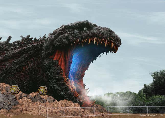 Image for article titled Japan Getting Life-Sized Godzilla Theme Park Attraction