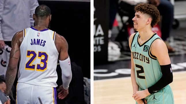 Lamelo ball lebron outlet james