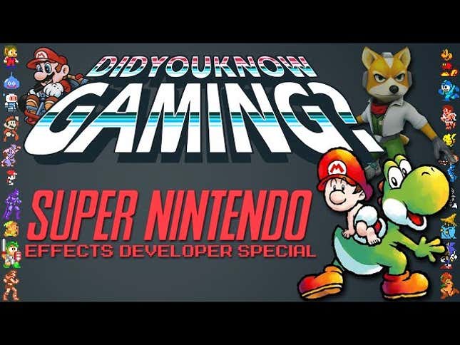 Nine Things You Might Not Know About The Super Nintendo's Graphics