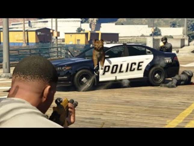 Sorry About This <i>GTA V</i> Mod, PETA