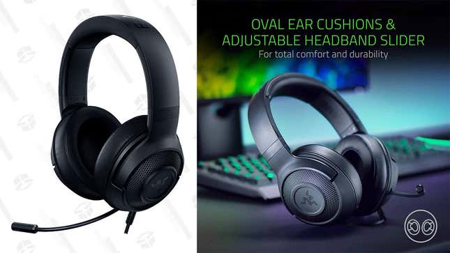 Razer Kraken X Ultralight Wired Gaming Headset | $40 | Amazon