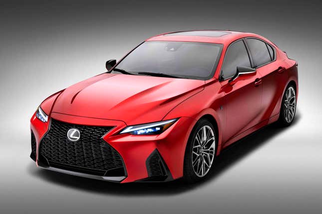 Image for article titled Lexus Shoves A 5.0-Liter V8 Into The IS To Create The IS500 F Sport