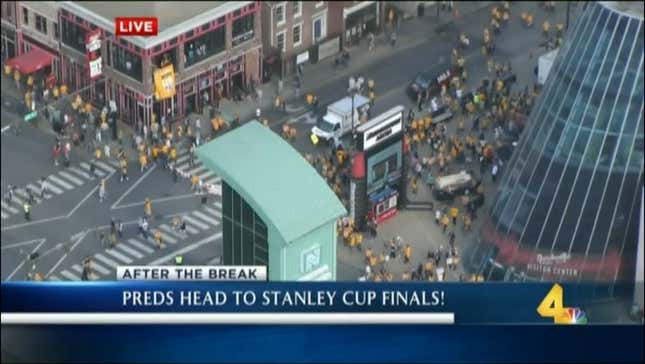 Nashville TV Station Thinks The Predators Are In The Stanley Cup Finals