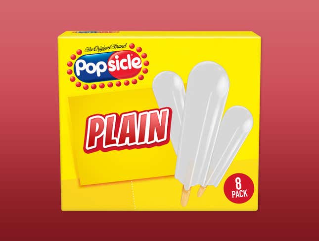 Image for article titled Popsicle Reintroduces Beloved &#39;Plain&#39; Flavor