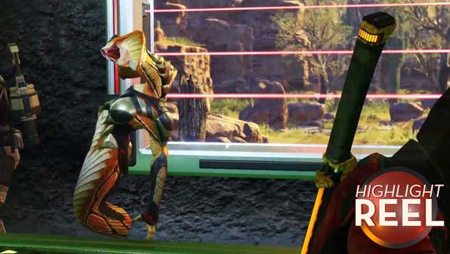 <i>XCOM</i> Snake Alien Can Bust A Move