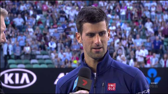 Novak Djokovic And A Heckler Reach An Amicable Consensus