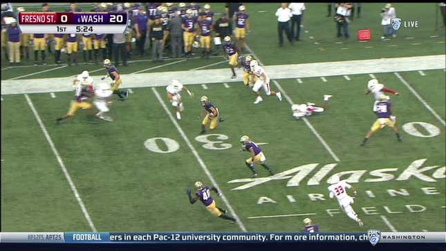 Dante Pettis Does It Again; Returns Punt For TD In Third Straight Game