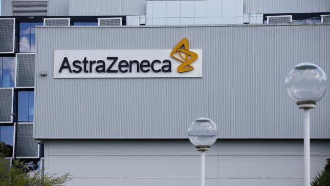 An AstraZeneca building photographed Aug. 19, 2020, in Sydney, Australia.