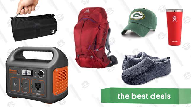 Image for article titled Sunday&#39;s Best Deals: NFL Apparel, REI Outlet, Sherpa Slippers, Kindle Unlimited, and More