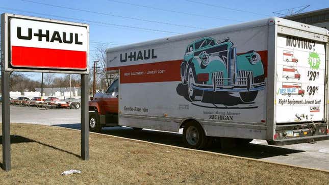 Image for article titled U-Haul Offers Discount For Customers Who Will Just Move Back Home In 18 Months After Failure To Make It In Major City