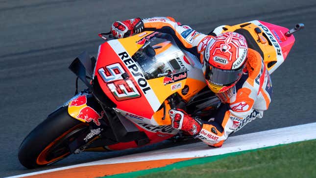 Image for article titled Marquez Continues His Domination Of MotoGP With A Triple Crown