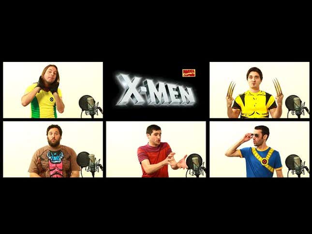 Acapella Group Takes Over The <i>X-Men Animated Series </i>Theme