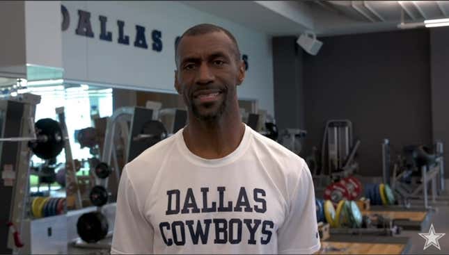 Dallas Cowboys strength and conditioning coach Markus Paul 