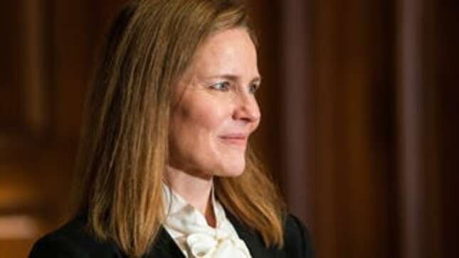 Image for article titled Amy Coney Barrett Isn't a Handmaid, She's an Aunt