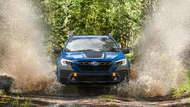 Image for article titled The Subaru Outback Wilderness Has A 700 Pound-Rated Roof Rack And Better Breakover Than A Jeep Wrangler