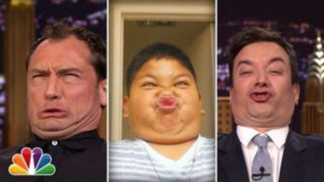 Watch Jude Law Perfectly Mimic the Funny Faces of Children