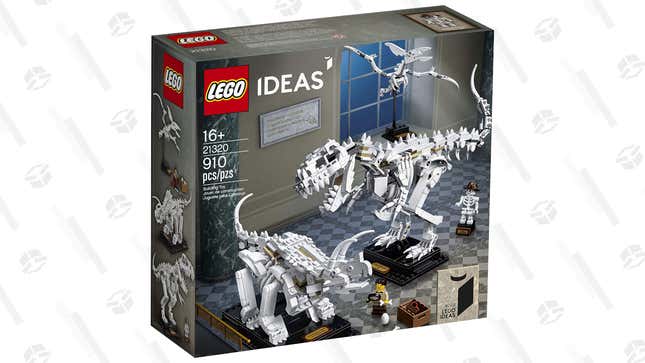 LEGO Ideas Dinosaur Fossils Building Kit | $48 | Amazon