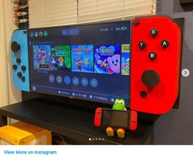 Image for article titled This Isn&#39;t An Enormous Nintendo Switch, It&#39;s A TV