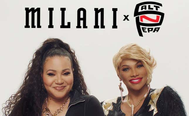 Image for article titled Salt-N-Pepa&#39;s Here, and They&#39;re in Effect...With a Musically Inspired Makeup Collab With Milani