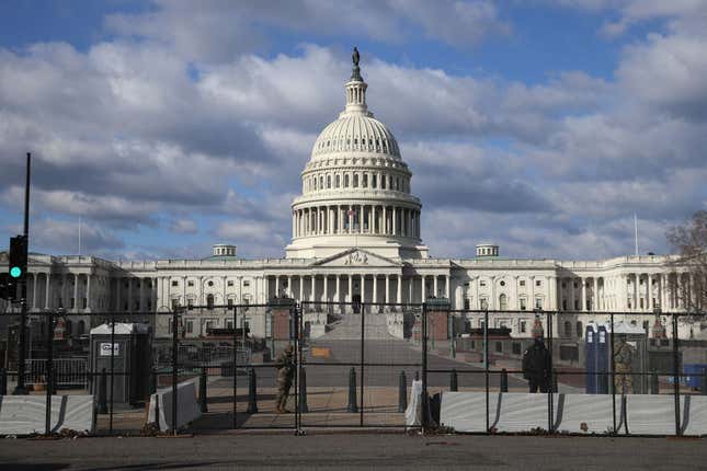 Image for article titled Capitol Chief Says Extremists Want to &#39;Blow Up the Capitol&#39; at Biden&#39;s State of the Union Address