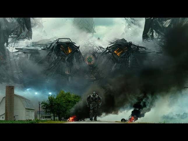 New <em>Transformers</em> Movie Trailer: Optimus vs Grimlock
