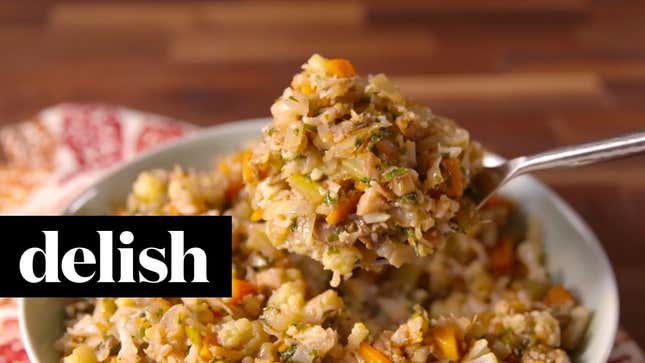 Cauliflower Makes a Great Gluten-Free Stuffing
