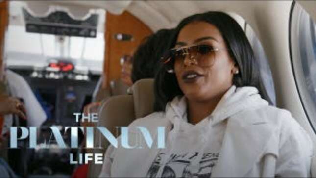 A Private Jet Is the Perfect Place to Beef in <i>The Platinum Life </i>Premiere