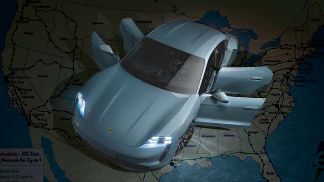 Image for article titled Here&#39;s How Easy It Should Be To Charge The 2020 Porsche Taycan