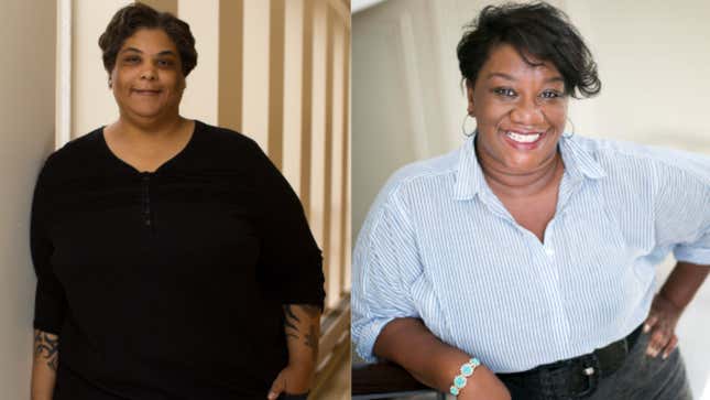 (L-R): Roxane Gay; Dr. Tressie McMillan Cottom 