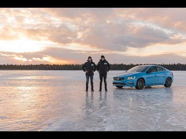 The Volvo S60 Polestar Looks Better Going Sideways