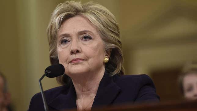 Image for article titled Benghazi Committee Instructs Hillary Clinton To Limit Answers To ‘I Failed The American People’