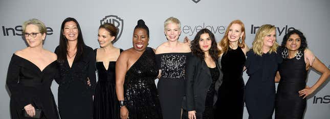 Meet the Activists Who Took The #TimesUp Message to the Golden Globes