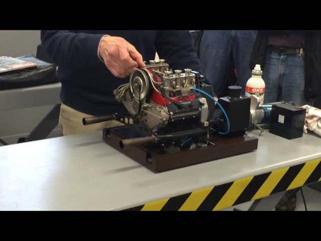 This Fully Functional Mini Porsche Engine Is Freaking Spectacular