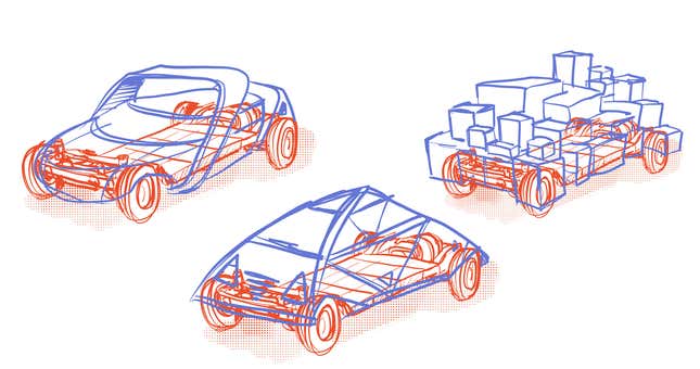 Image for article titled When Do We Start Seeing Some Weird EV Designs?