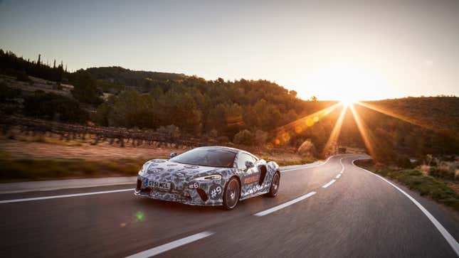 Image for article titled McLaren's Newest Car Isn't a Hyper Stiff Track Special, It's Cooler Than That