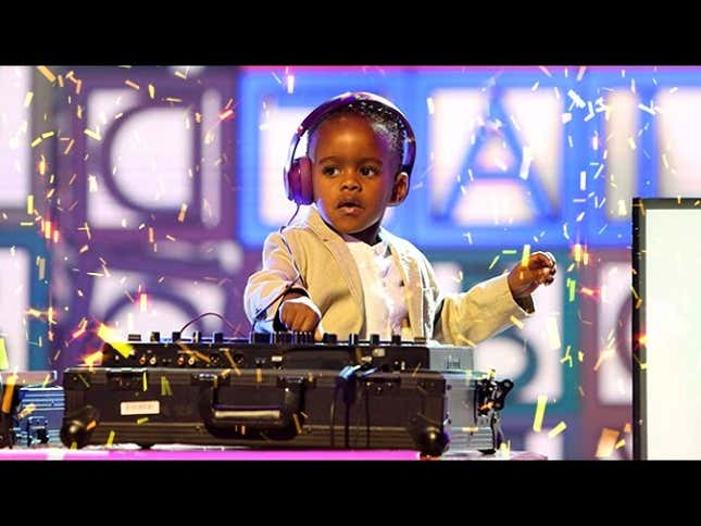 That 3-Year-Old Baby DJ Totally Won South Africa's Got Talent
