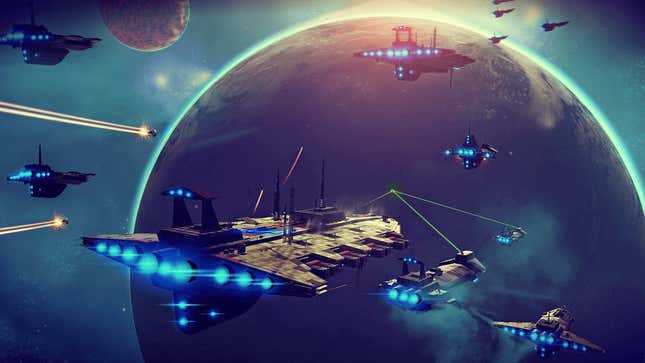 Image for article titled No Man&#39;s Sky Players Are Documenting Thousands Of Black Holes
