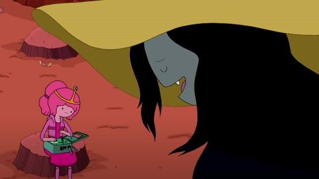 From Adventure Time. Long live Bubbline!