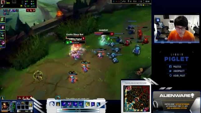 Ganging Up On A <i>League Of Legends</i> Pro Is Never A Good Idea
