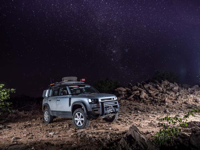 Image for article titled The 2020 Land Rover Defender Kaokoland Expedition: Epic Images Only