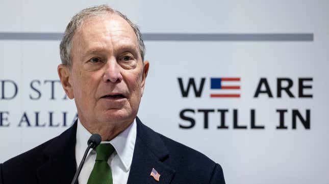Image for article titled Mike Bloomberg Could Just Give His Money Away Instead of Running for President